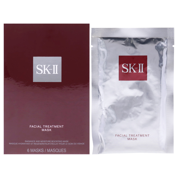 Facial Treatment Mask by SK-II for Unisex - 6 Pc Mask - Picture 1 of 4
